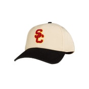 USC Trojans '47 Ivory SC Interlock Fairfield Two-Tone MVP Hat